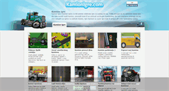 Desktop Screenshot of kamionigre.com